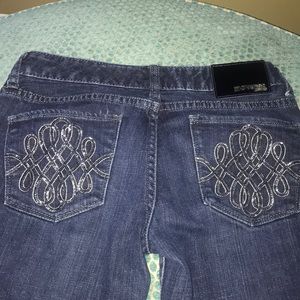 Express Stella Boot Cut Dark wash Jeans Sz 4. EUC